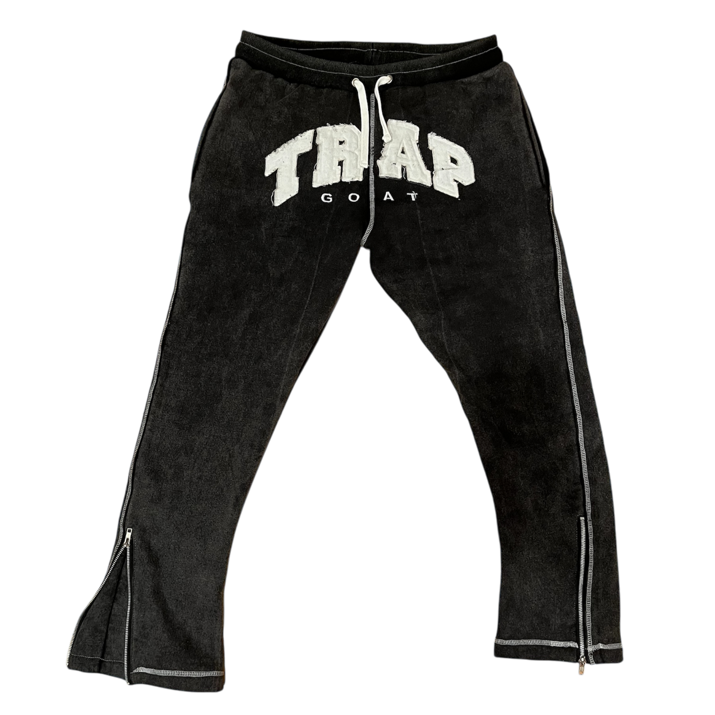 Trap Goat Sweatsuit Set (Sun Dyed Black)