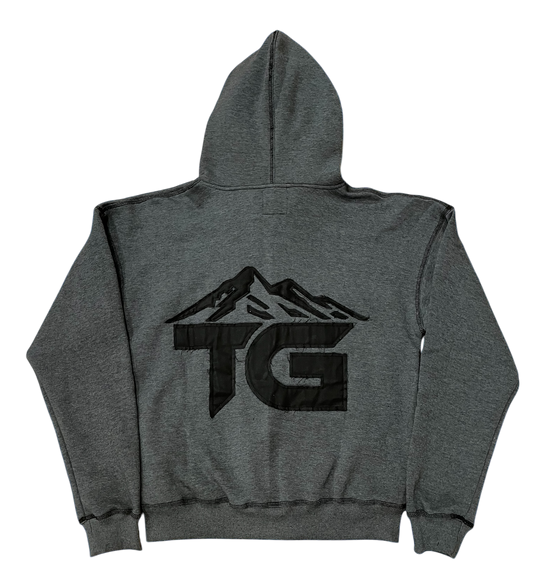 Trap Goat Sweatsuit Set (Wolf Grey/Blk)