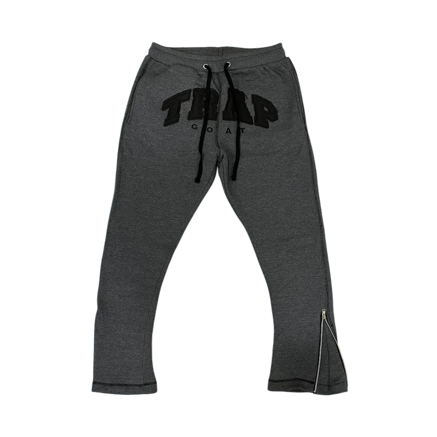 Trap Goat Sweatsuit Set (Wolf Grey/Blk)